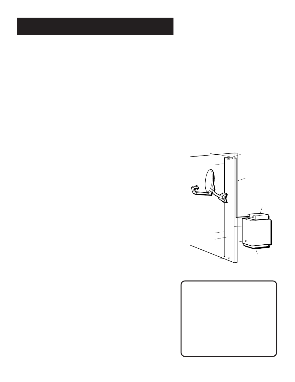 Some outdoor stuff, About grounding the system, How many cables and wires do i need | Caution | RCA Satellite System User Manual | Page 32 / 88