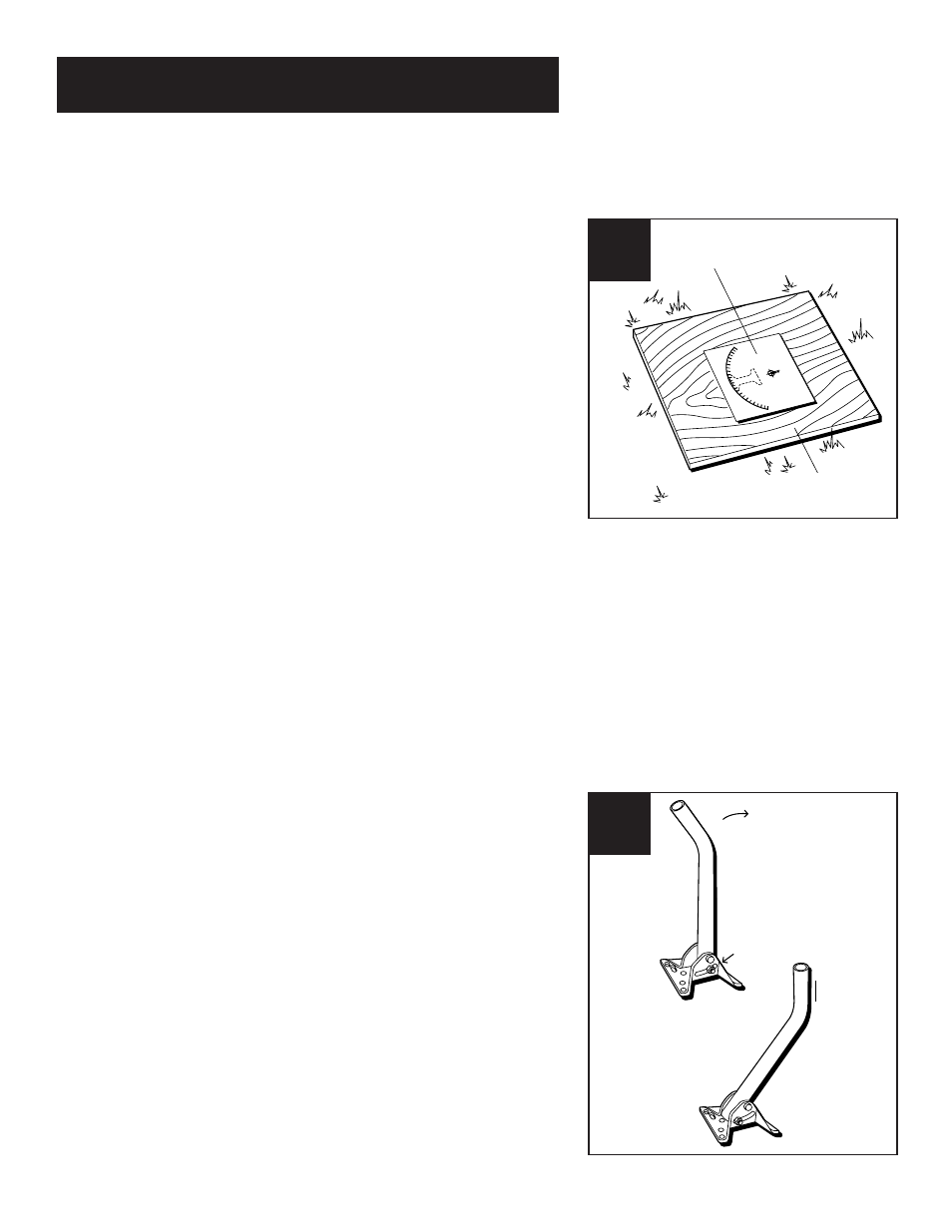 Testing the system, Setting up the temporary stand, Assembling the test components | RCA Satellite System User Manual | Page 36 / 88