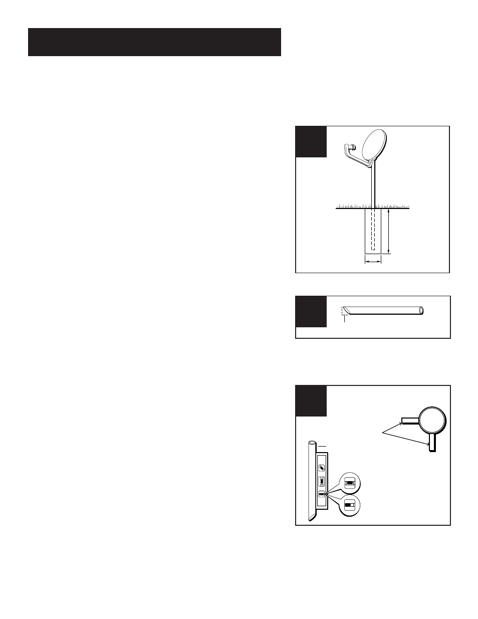 Mounting the mast | RCA Satellite System User Manual | Page 59 / 88