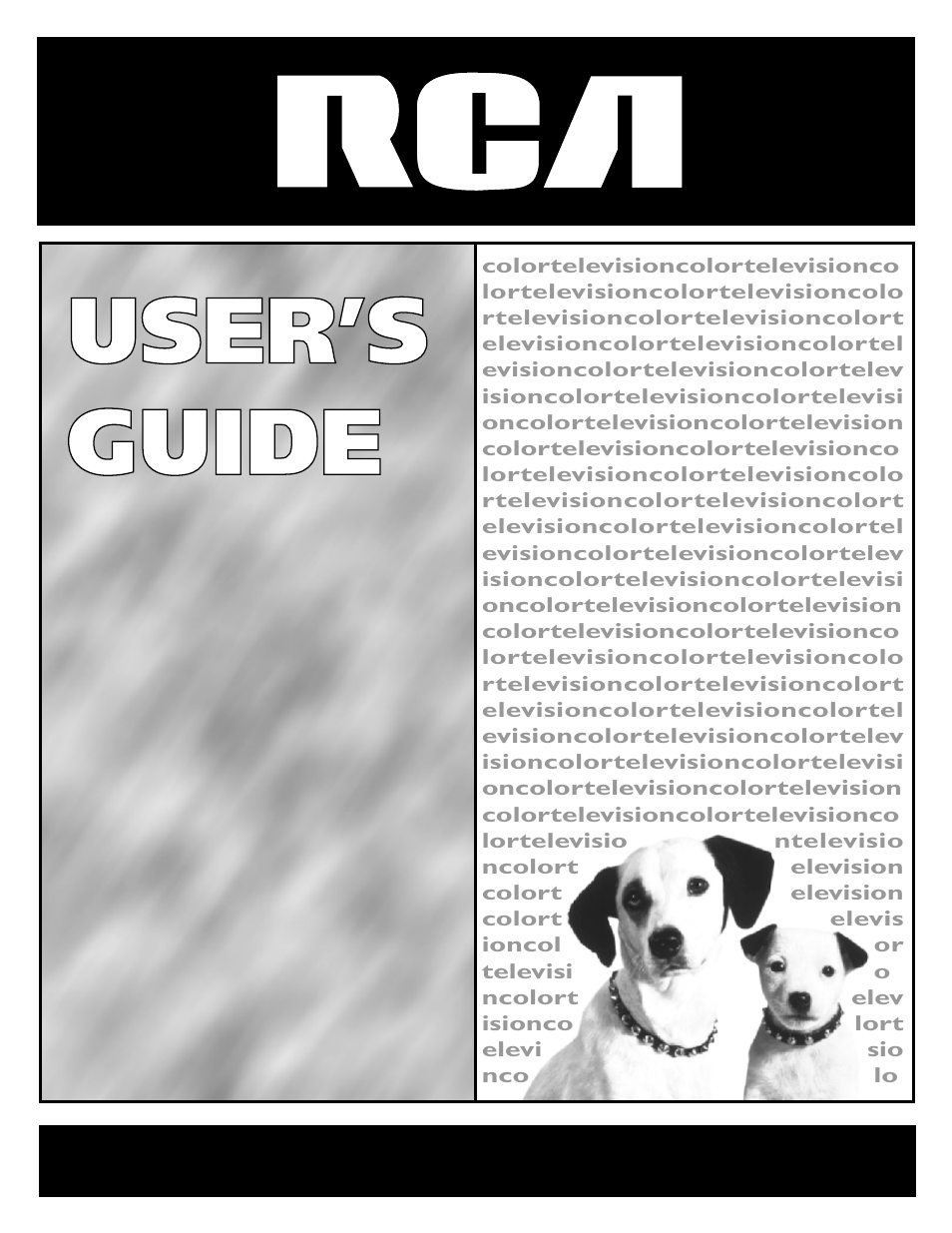 RCA F19430 User Manual | 48 pages