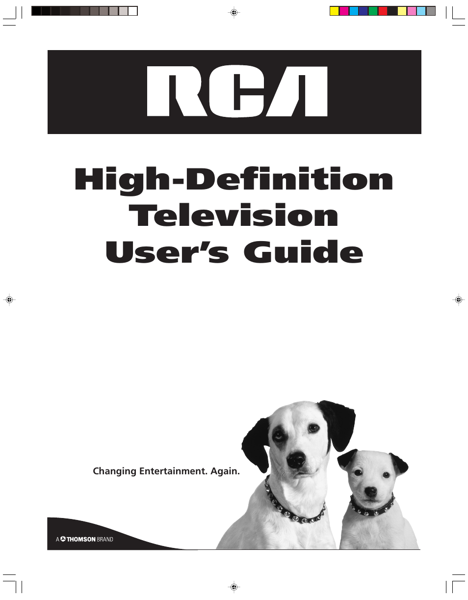 RCA HD52W55 User Manual | 80 pages
