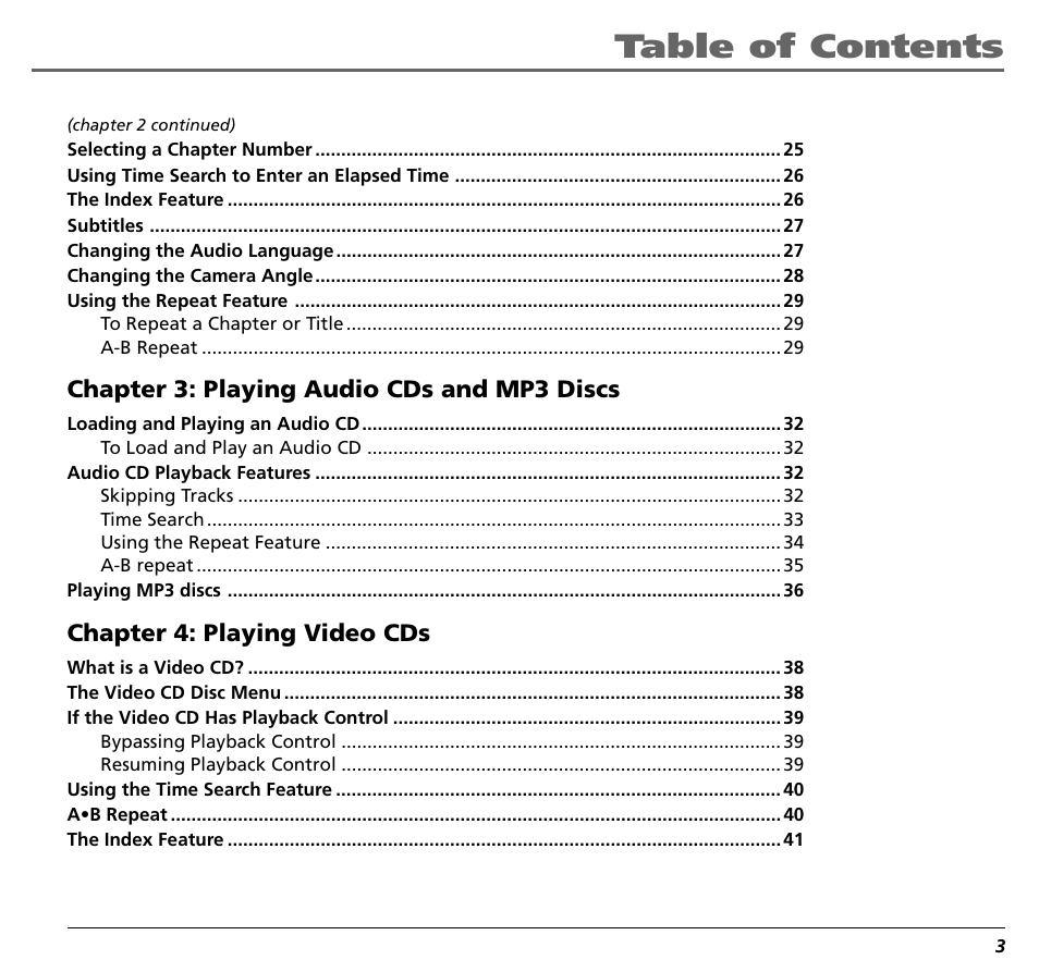 RCA RC5400P User Manual | Page 7 / 78