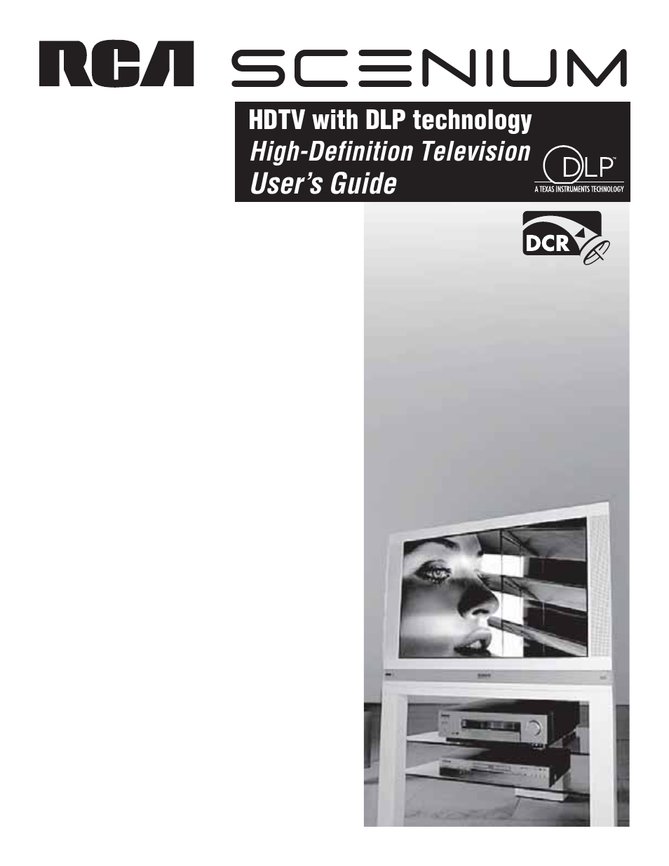 RCA SCENIUM HDTV with DLP technology High-Definition Television User Manual | 80 pages