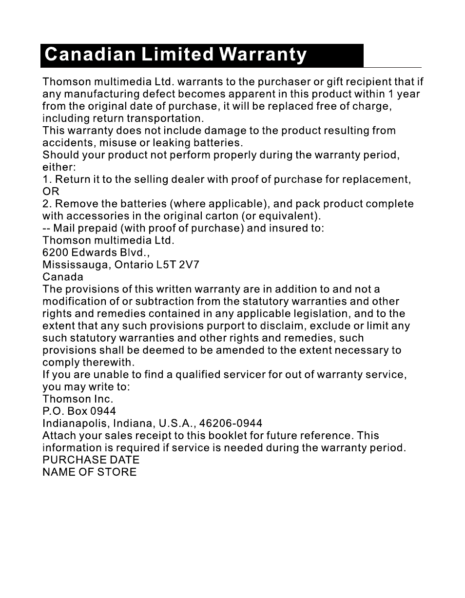 Т³гж 33 | RCA TC1202 User Manual | Page 33 / 53