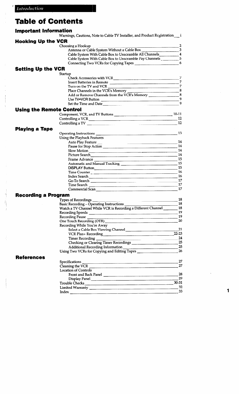 RCA VG4038/ VG4039 User Manual | Page 3 / 36