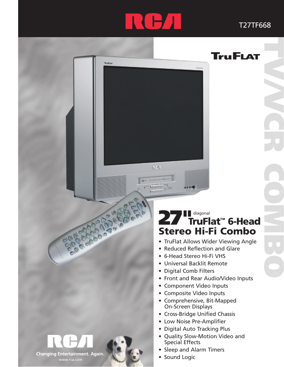 RCA TruFlat T27TF668 User Manual | 4 pages