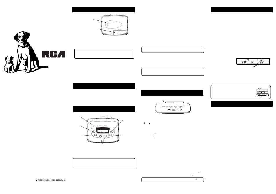 RCA RP-1882 User Manual | 1 page