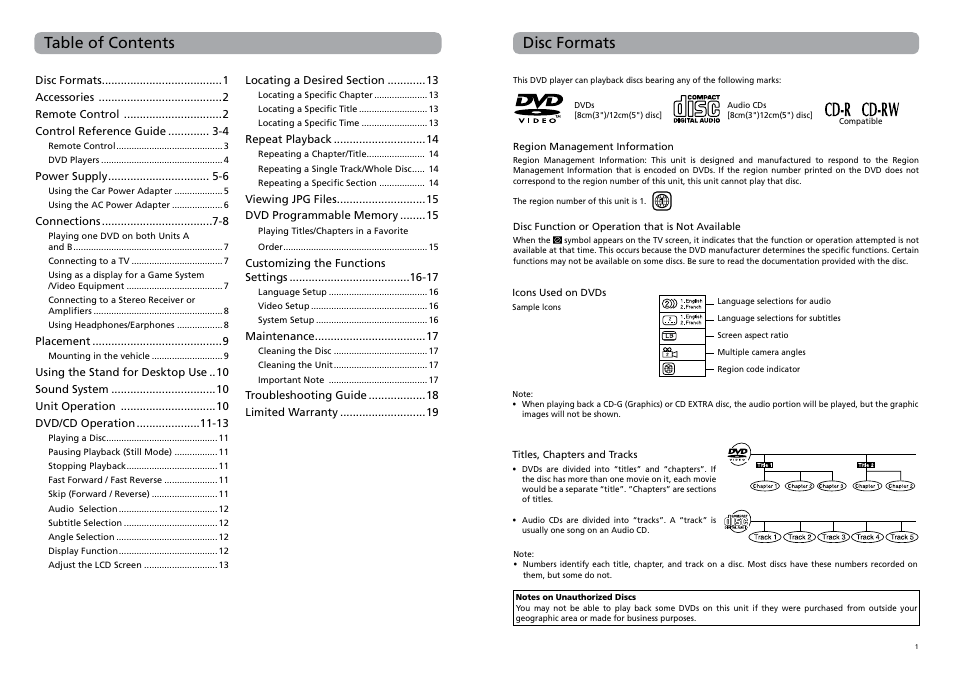 RCA DRC62708 User Manual | Page 3 / 12