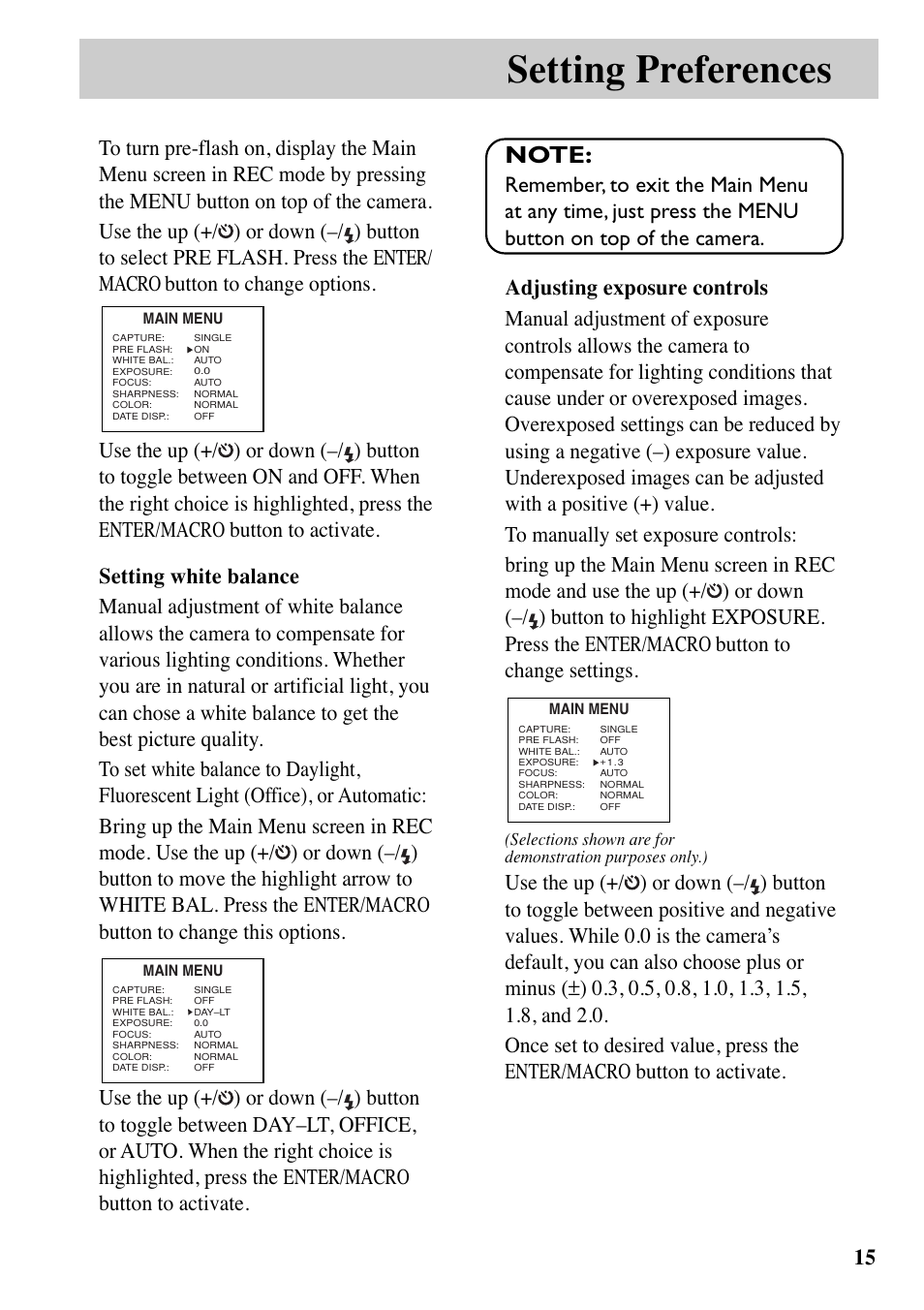 Setting preferences | RCA MACINTOSH CDS1000 User Manual | Page 19 / 50