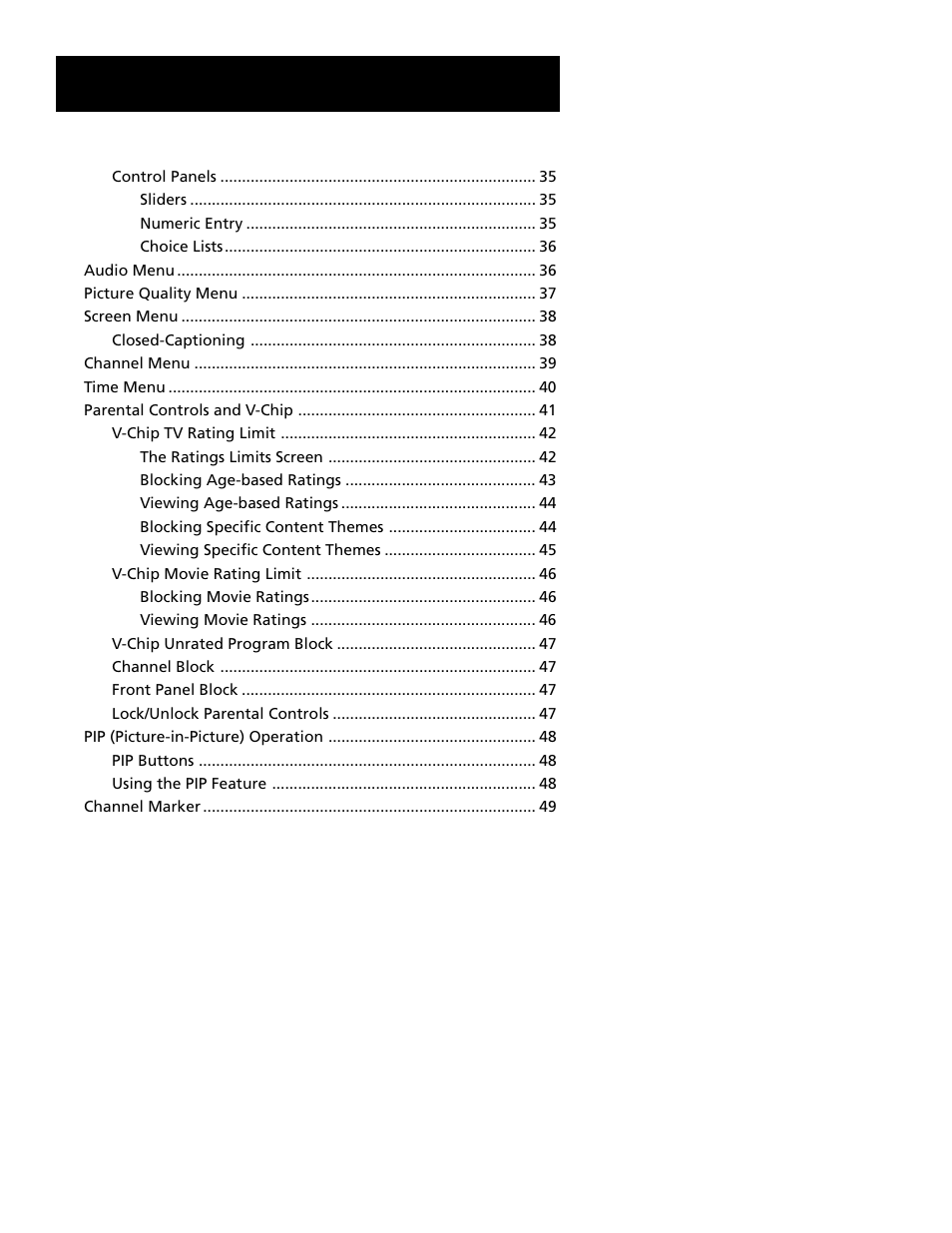 RCA MultiMedia Monitor User Manual | Page 5 / 64