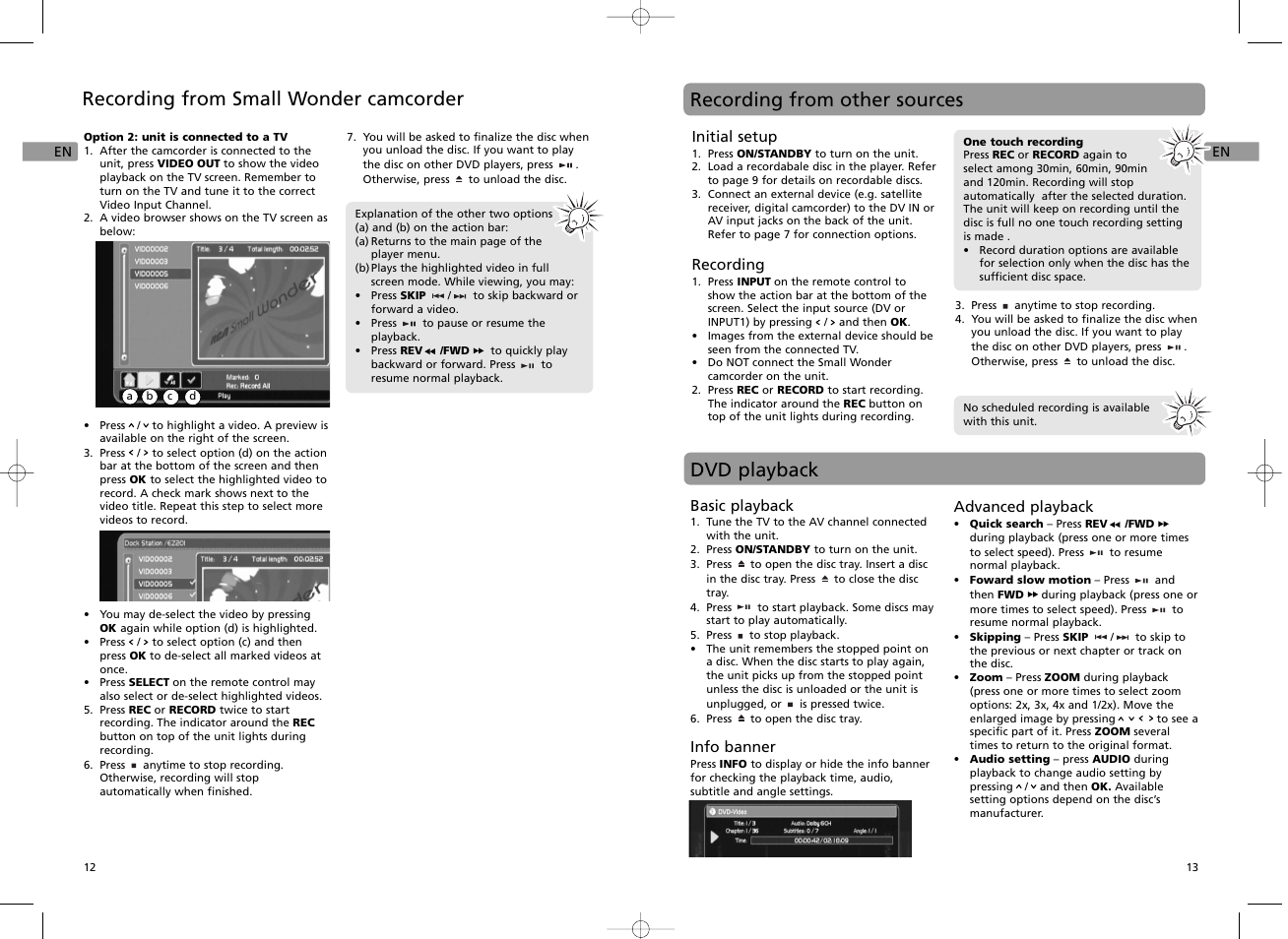 RCA EZDVD1 User Manual | Page 7 / 12