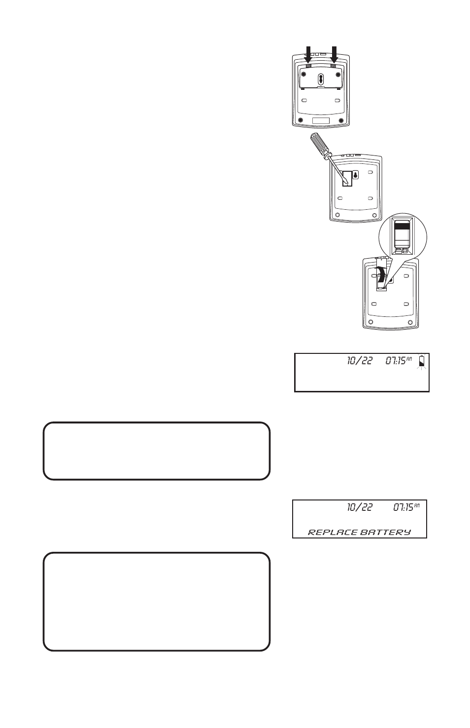 Installing the battery, Nstalling, Attery | RCA 2-9398 User Manual | Page 5 / 30