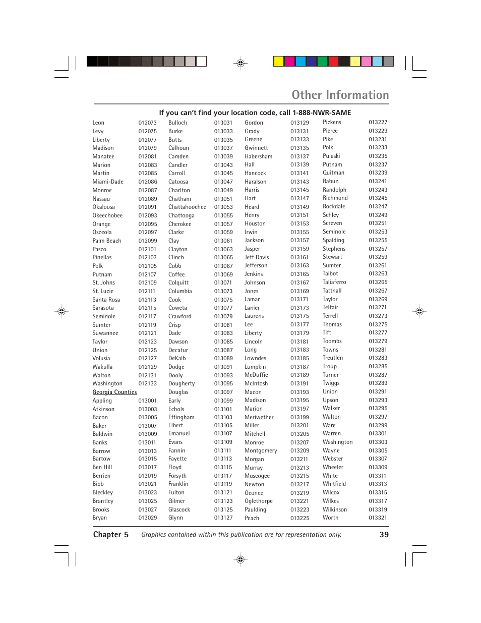 Other information, Chapter 5 39 | RCA Alert Guard 24F671T User Manual | Page 43 / 64