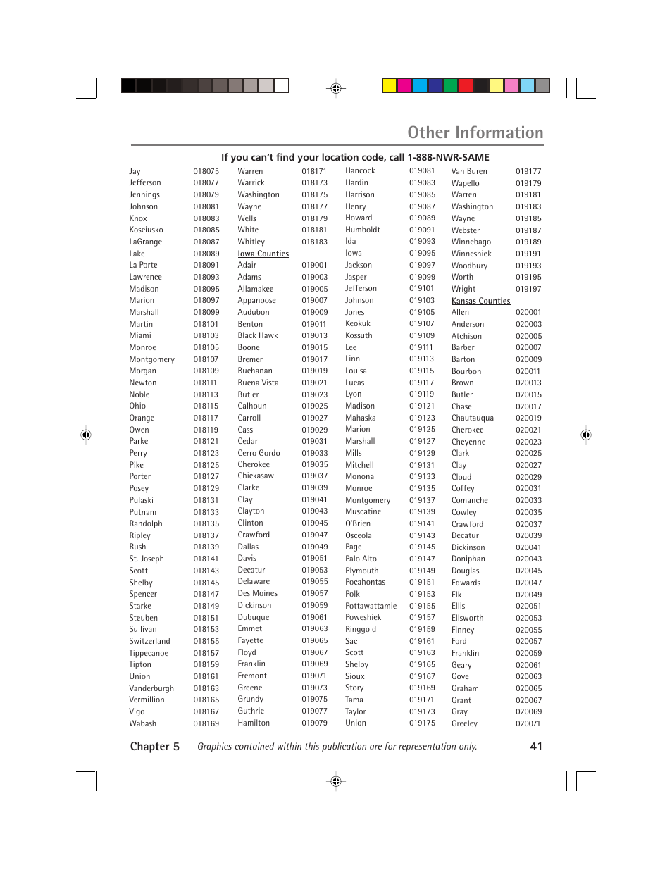 Other information, Chapter 5 41 | RCA Alert Guard 24F671T User Manual | Page 45 / 64