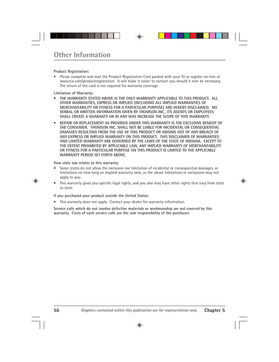 Other information | RCA Alert Guard 24F671T User Manual | Page 60 / 64