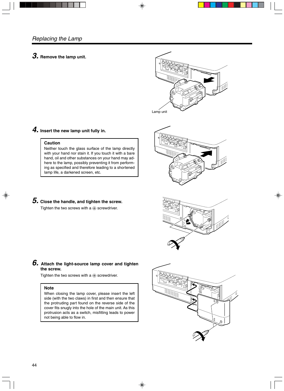 RCA DLA-SX21U User Manual | Page 44 / 58