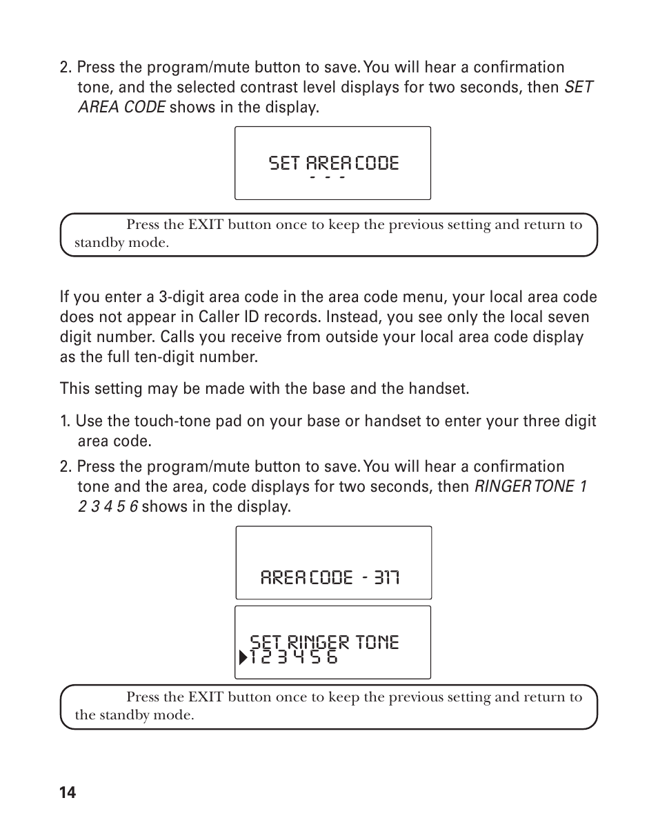 RCA 21015 User Manual | Page 14 / 108