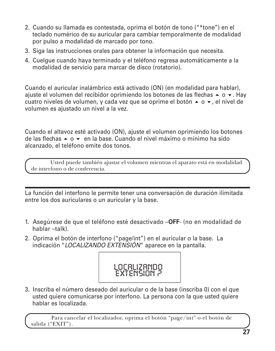 Extension ? localizando | RCA 21015 User Manual | Page 81 / 108