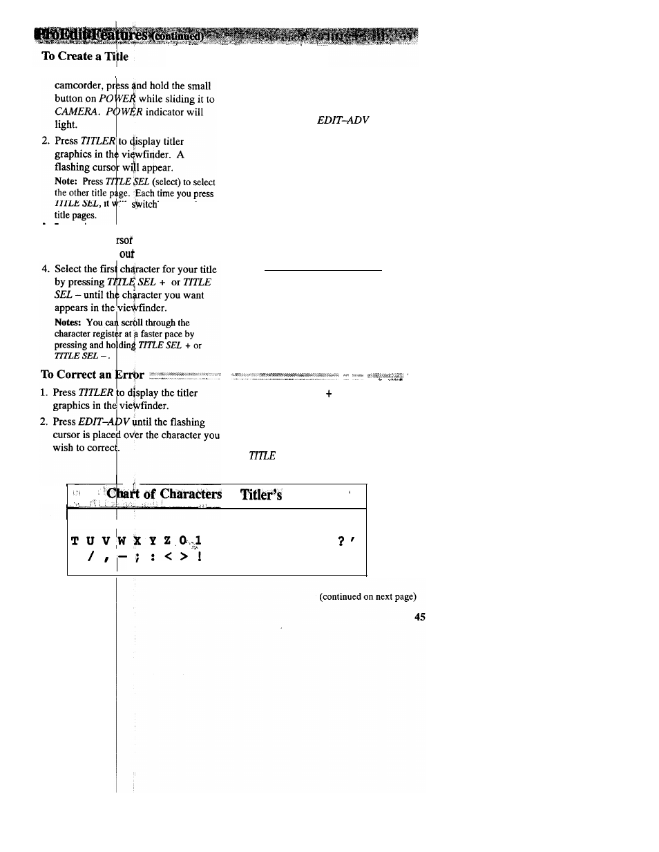 RCA CC543 User Manual | Page 54 / 77