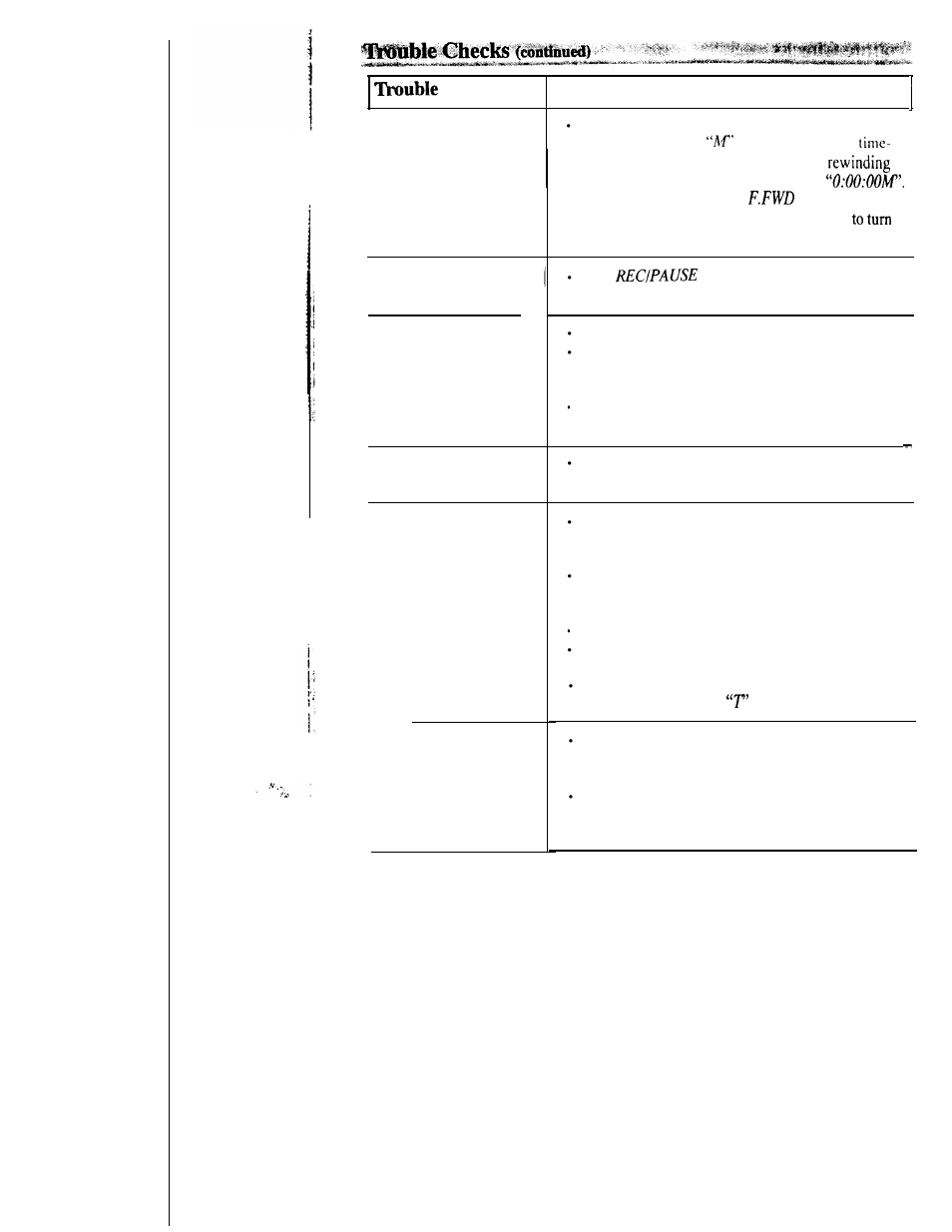 Checks and adjustments | RCA CC543 User Manual | Page 73 / 77