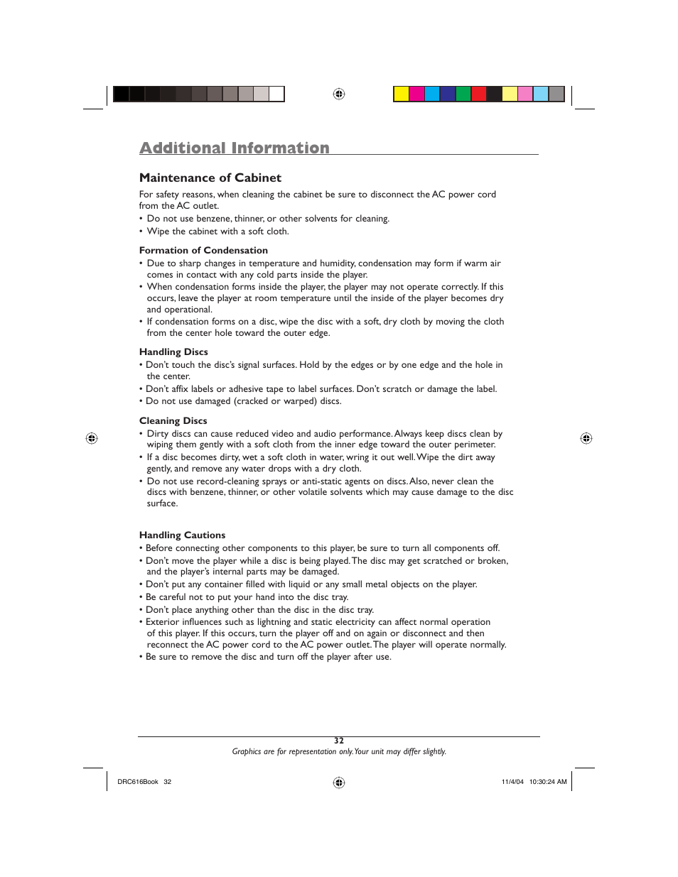 Additional information | RCA DRC616N User Manual | Page 34 / 40