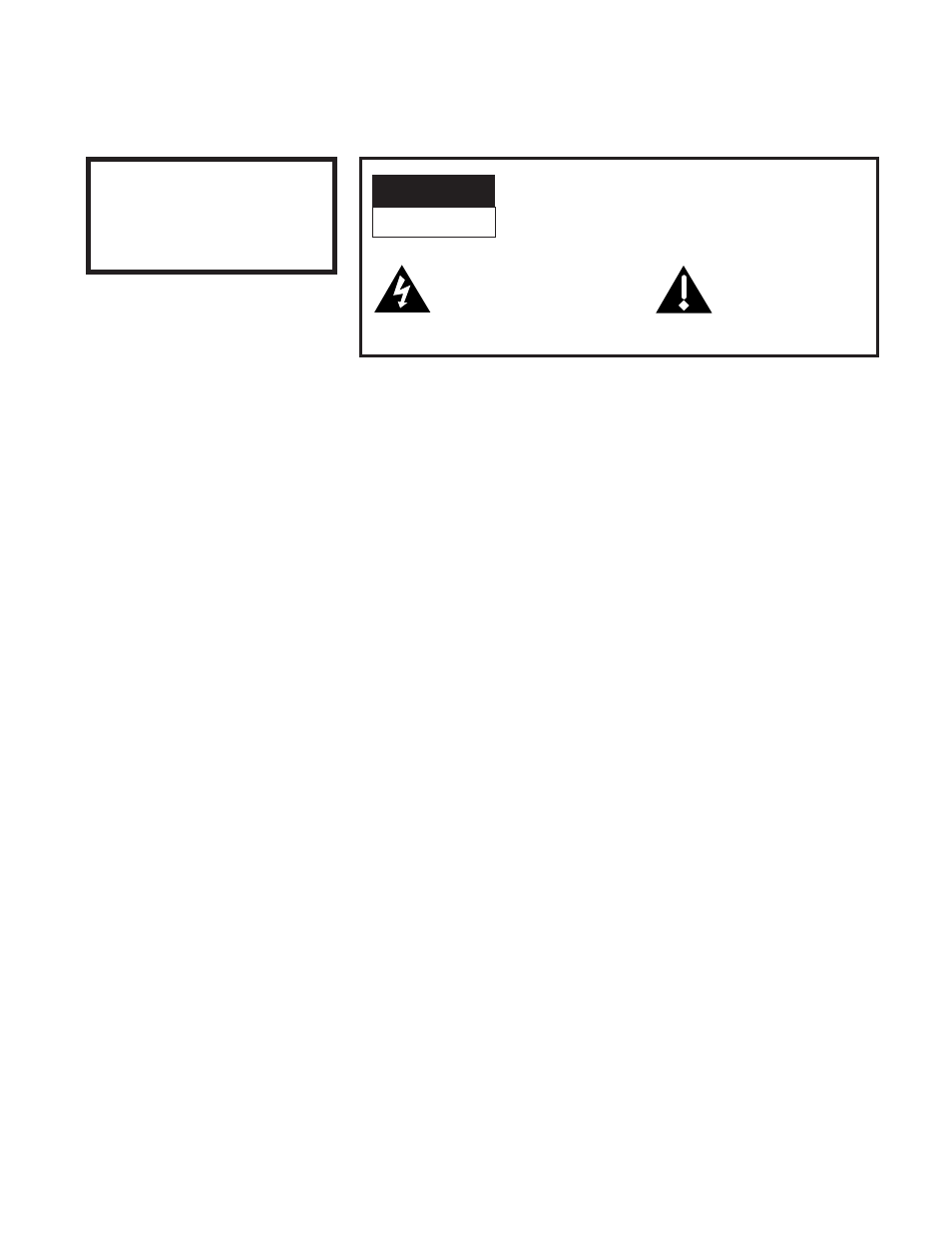 Important information, Warning | RCA M20303BL User Manual | Page 2 / 20