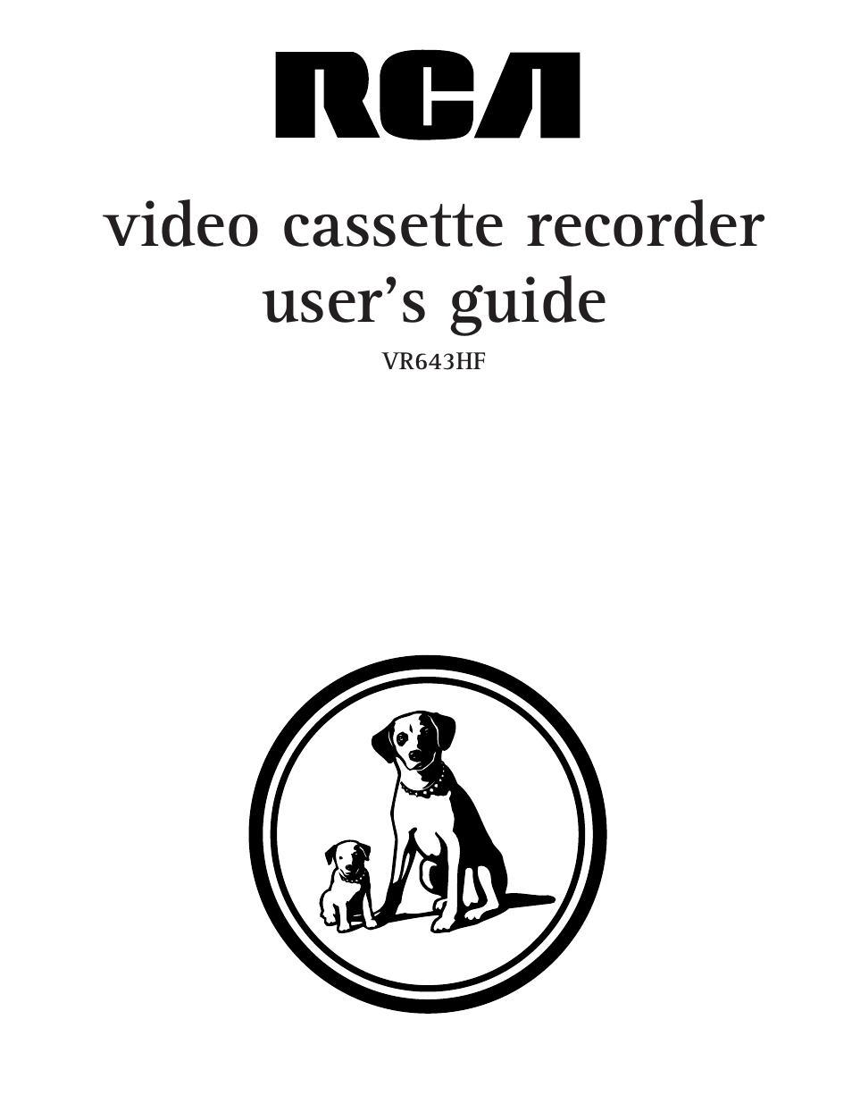 RCA VR643HF User Manual | 72 pages