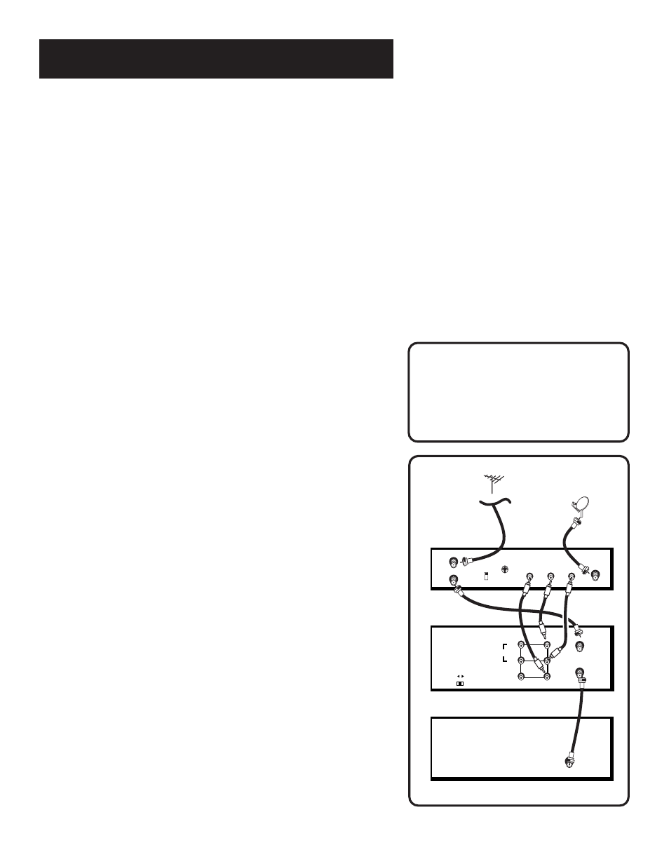 Tv with rf jack and satellite receiver, Connections, Using this connection | Caution | RCA VR643HF User Manual | Page 57 / 72