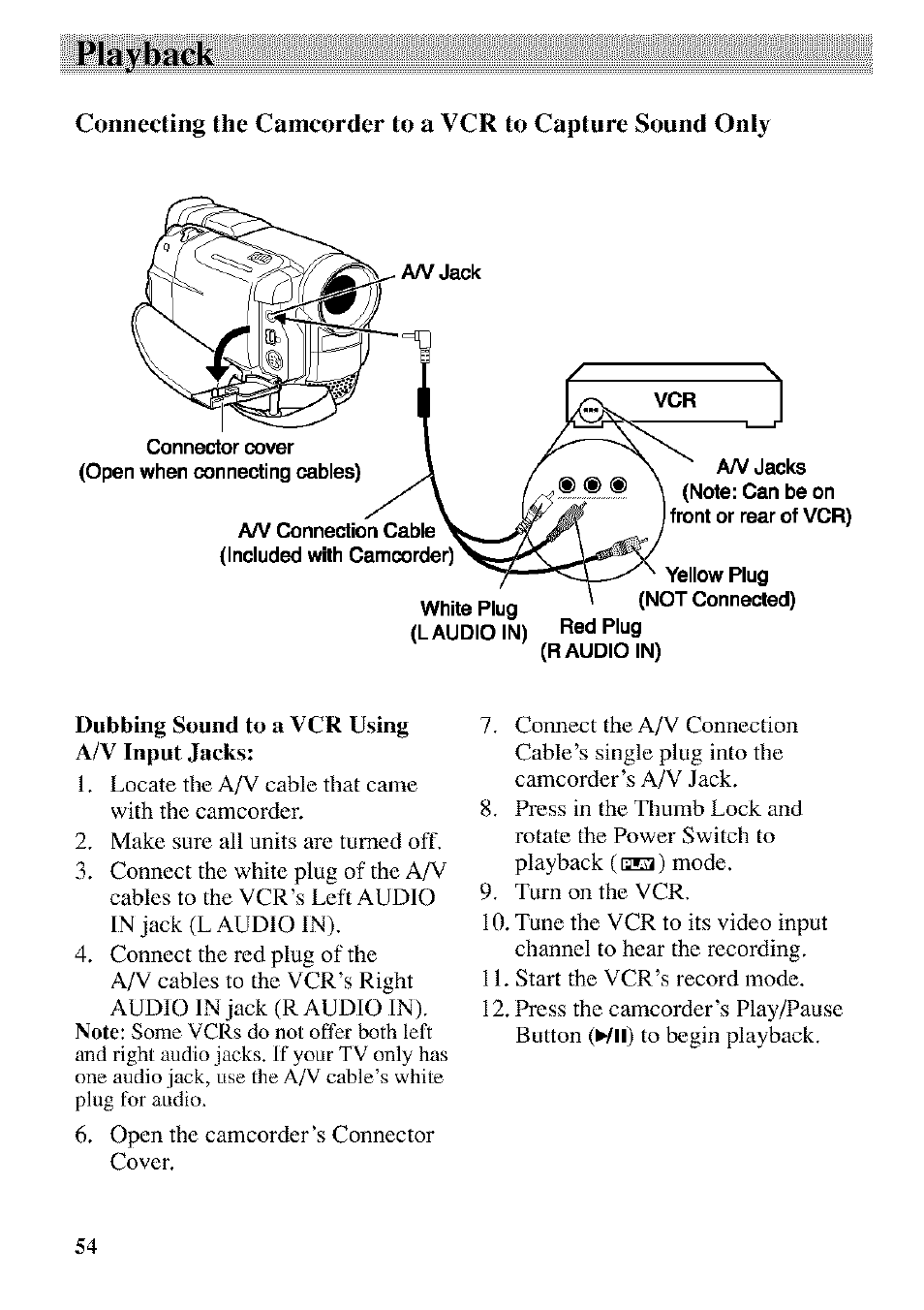 Playback | RCA CC9370 User Manual | Page 56 / 84