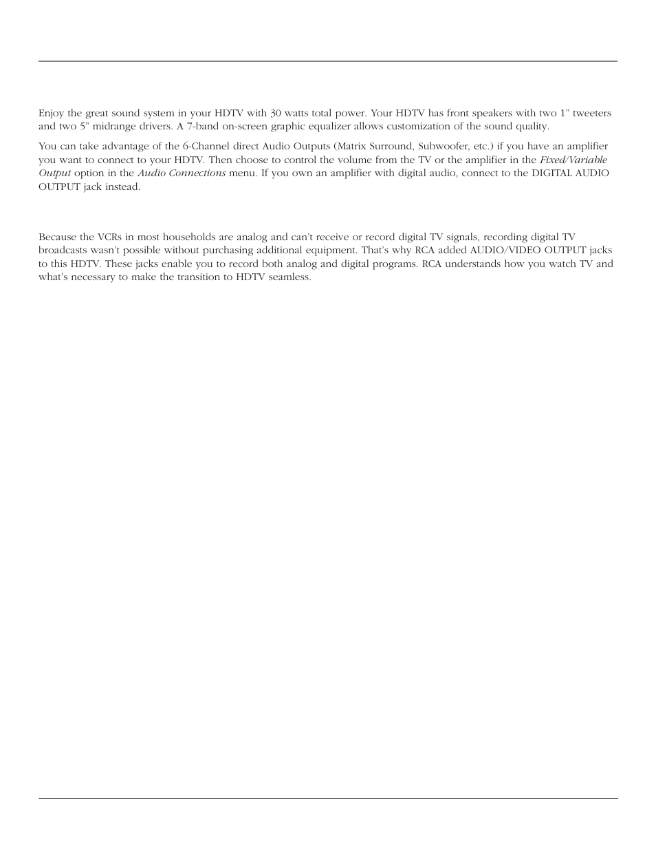 Introduction | RCA HD44LPW164 User Manual | Page 6 / 80