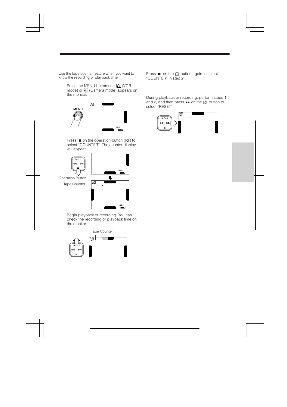 Using the tape counter | RCA ProV950HB User Manual | Page 41 / 80