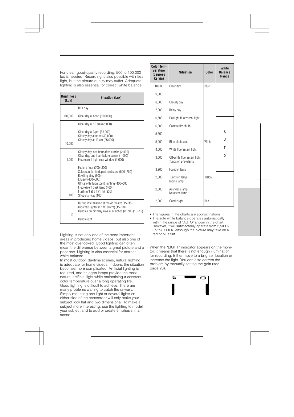 Lighting | RCA ProV950HB User Manual | Page 55 / 80
