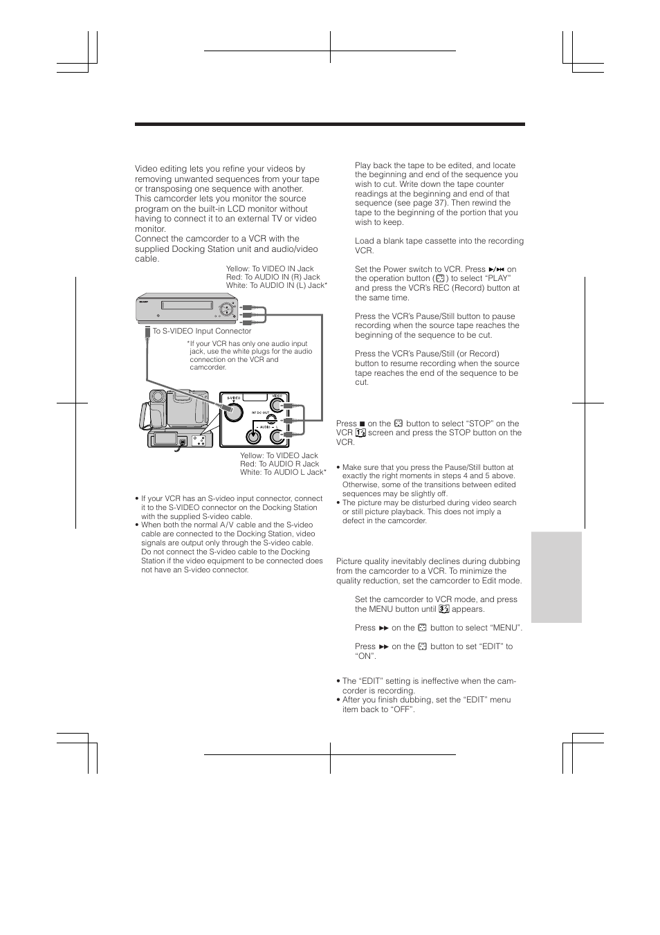 Editing | RCA ProV950HB User Manual | Page 59 / 80