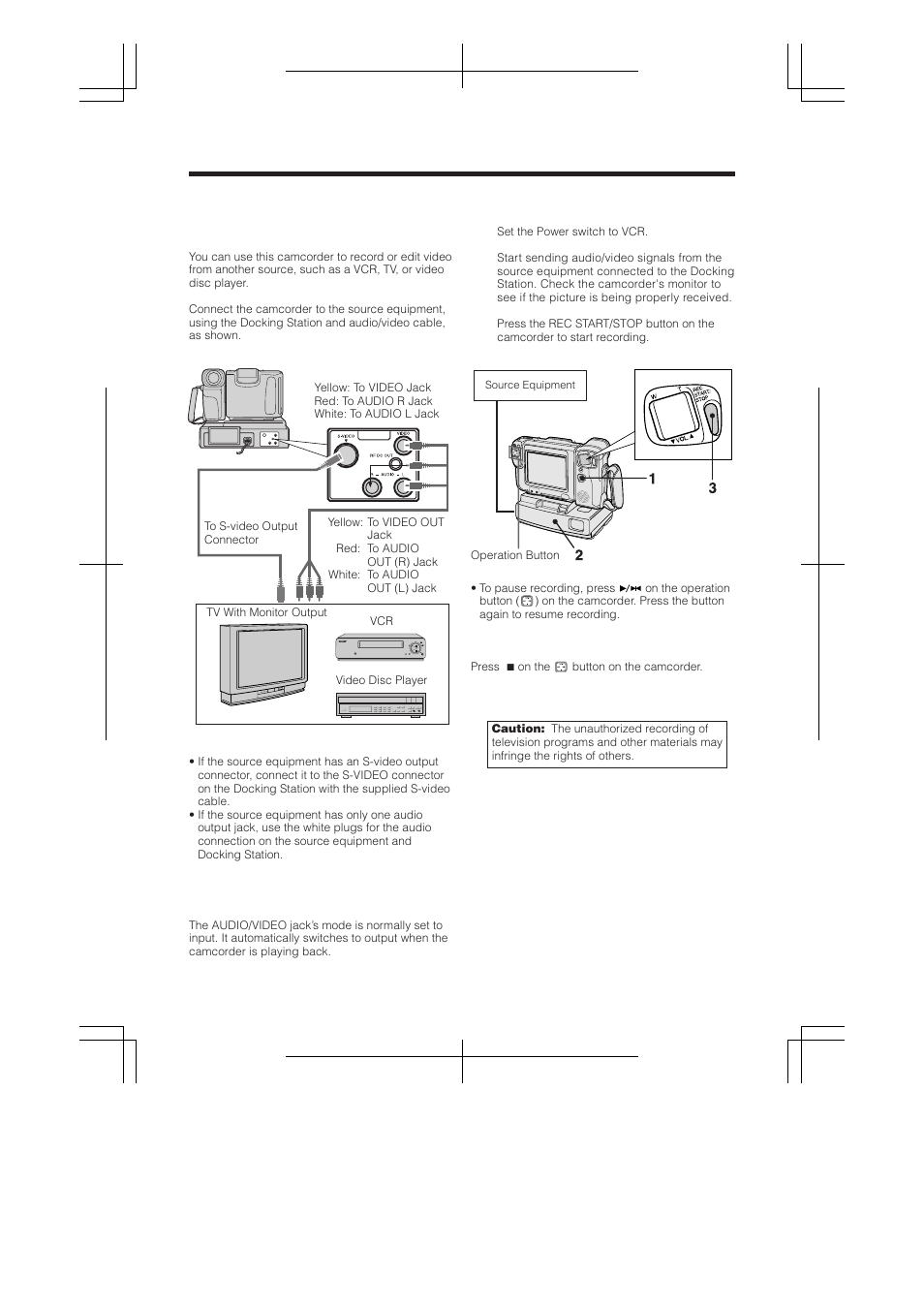 Recording from an external source | RCA ProV950HB User Manual | Page 60 / 80