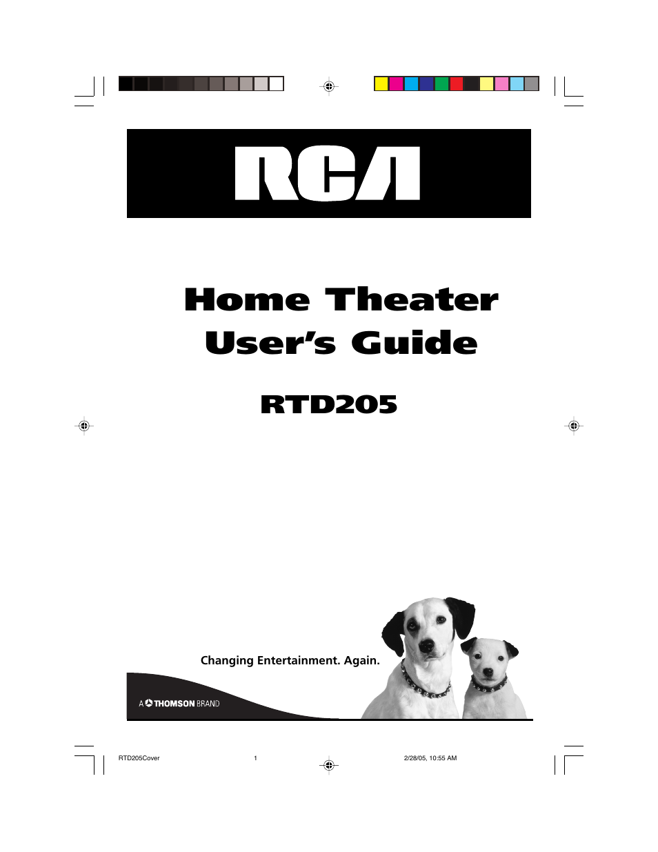 RCA RTD205 User Manual | 30 pages