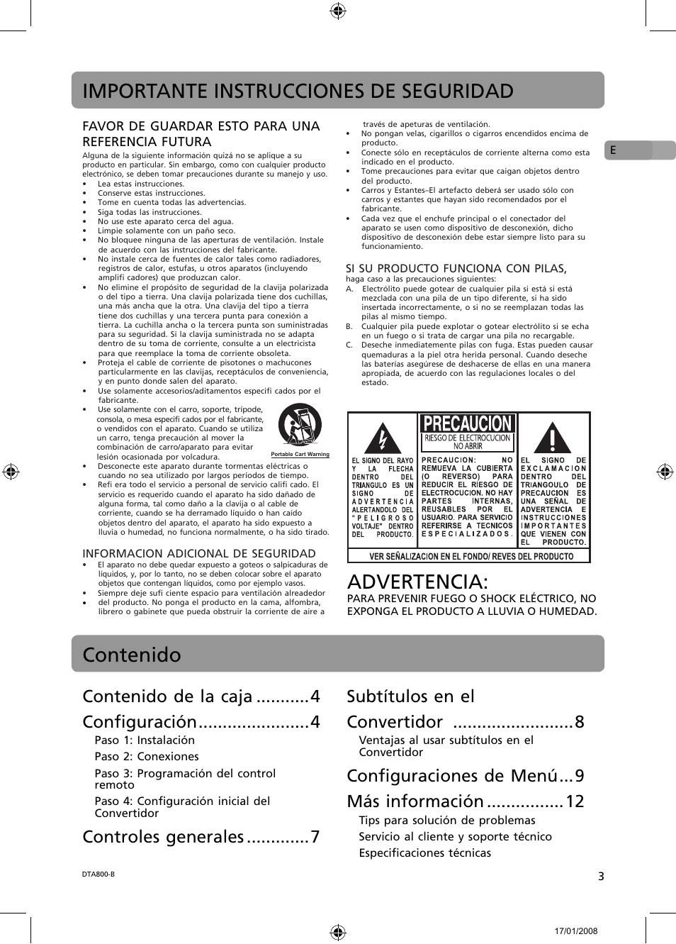 RCA B-008ATD User Manual | Page 15 / 28