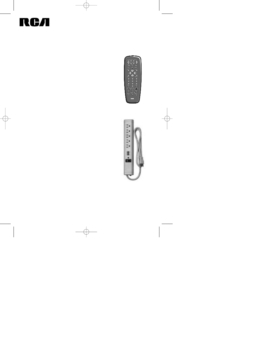 Other rca accessories, Universal remote control, Surge suppressor | Rcu500), Str603) | RCA ANT200 User Manual | Page 7 / 8