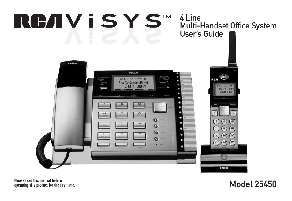 RCA 25450 User Manual | 124 pages