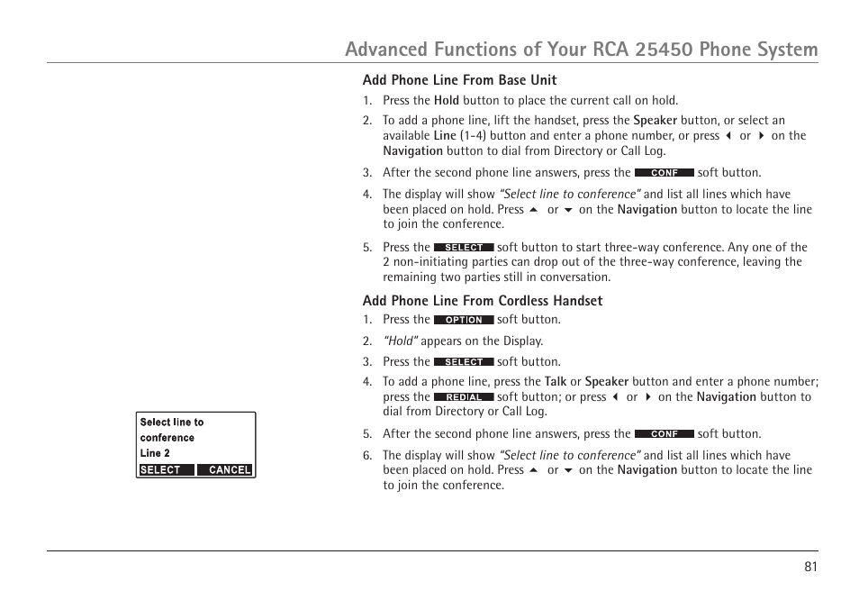 RCA 25450 User Manual | Page 81 / 124