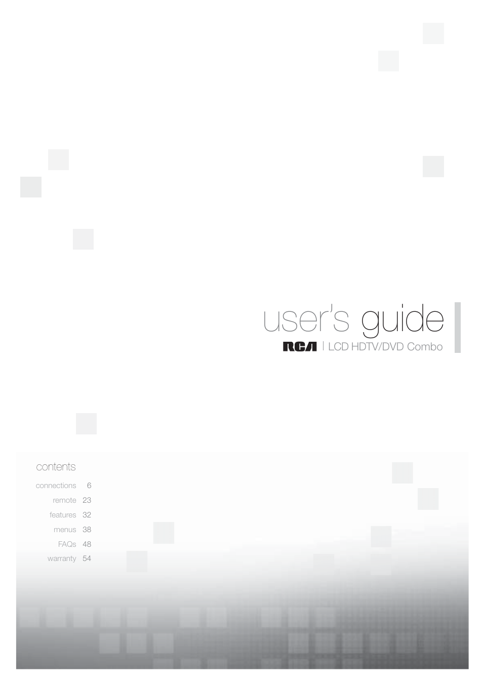 RCA L32HD33D User Manual | 56 pages