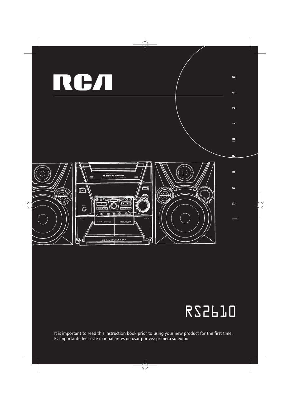 Rs2610 | RCA RS2610 User Manual | Page 2 / 19