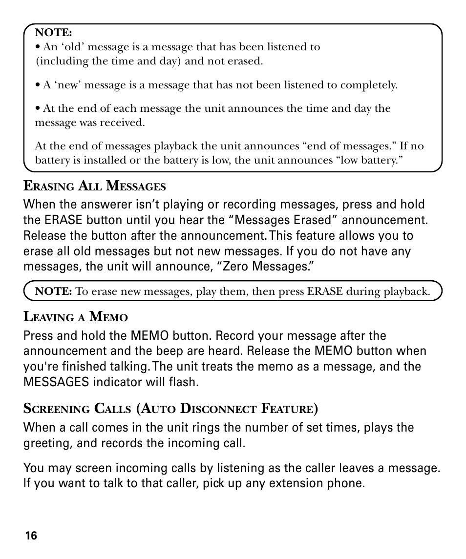 RCA GE 29878 User Manual | Page 16 / 48