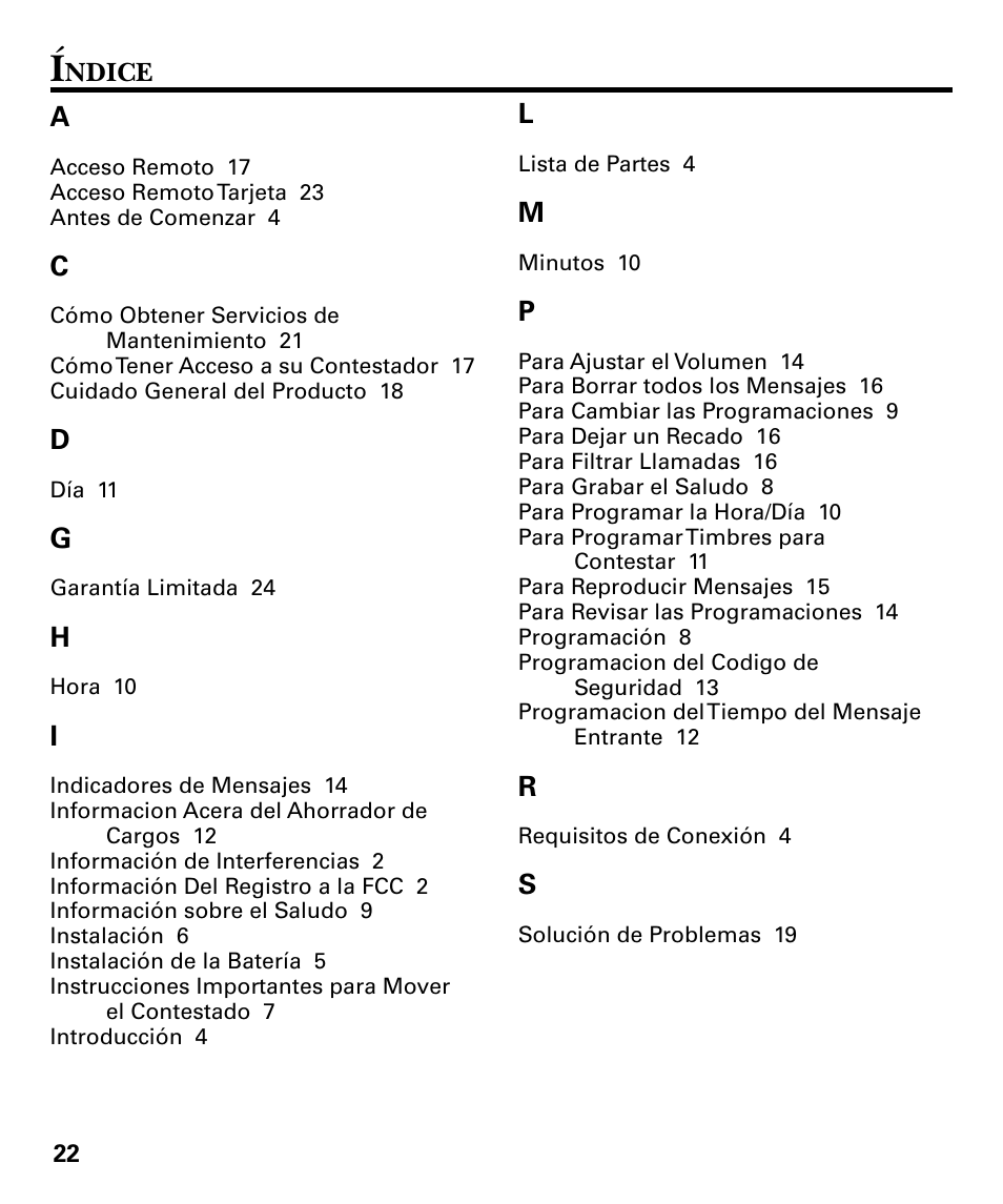 RCA GE 29878 User Manual | Page 46 / 48