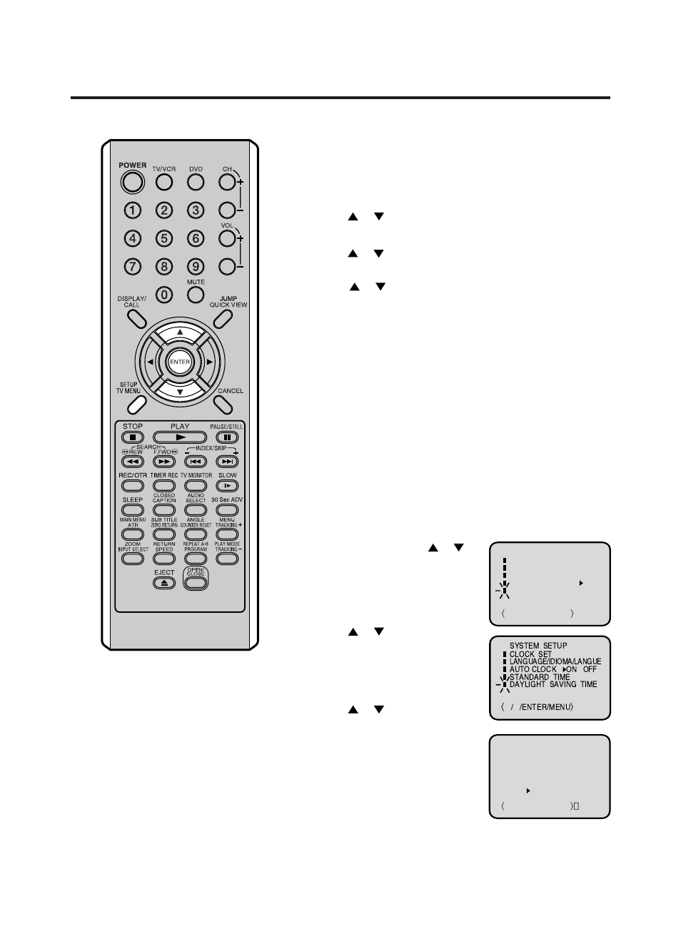 Auto clock setting | RCA TruFlat 20F500TDV User Manual | Page 17 / 64