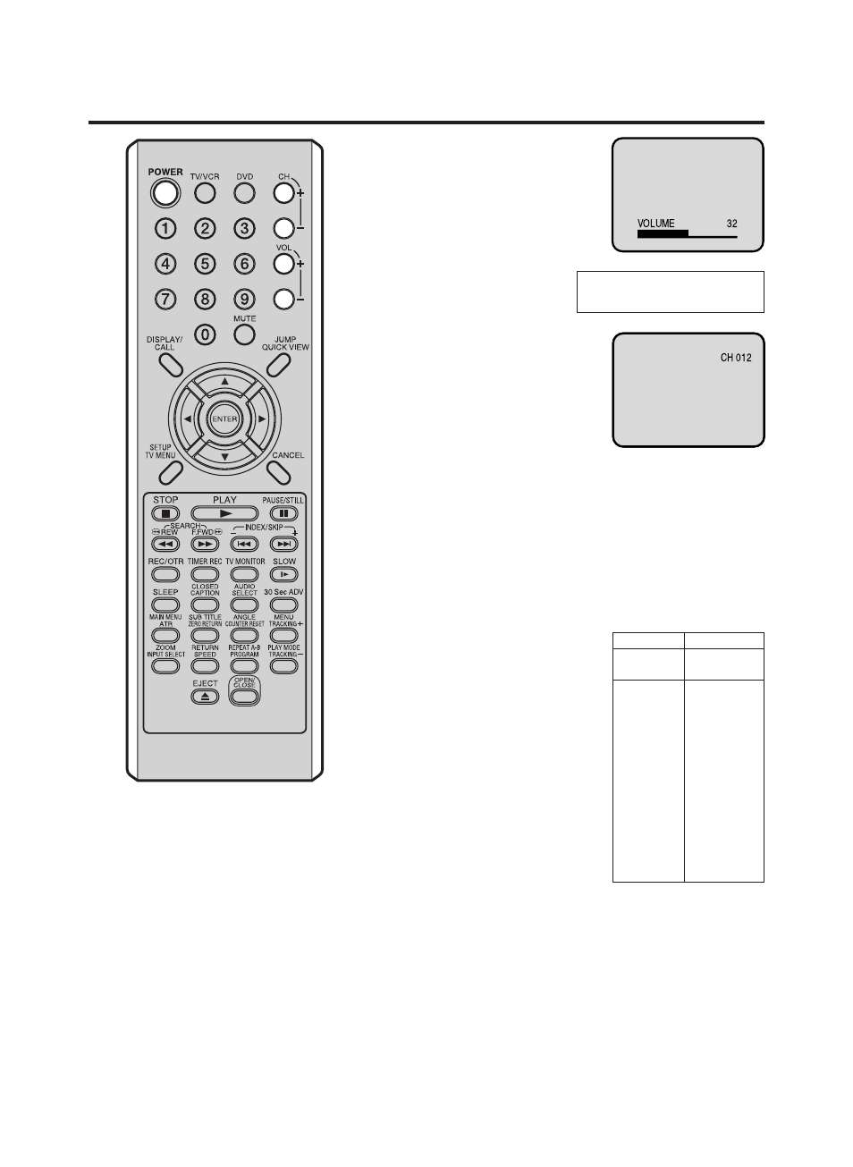 Tv operation | RCA TruFlat 20F500TDV User Manual | Page 19 / 64