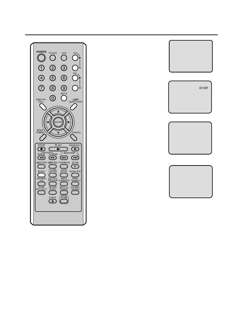 Tv operation (continued) | RCA TruFlat 20F500TDV User Manual | Page 20 / 64