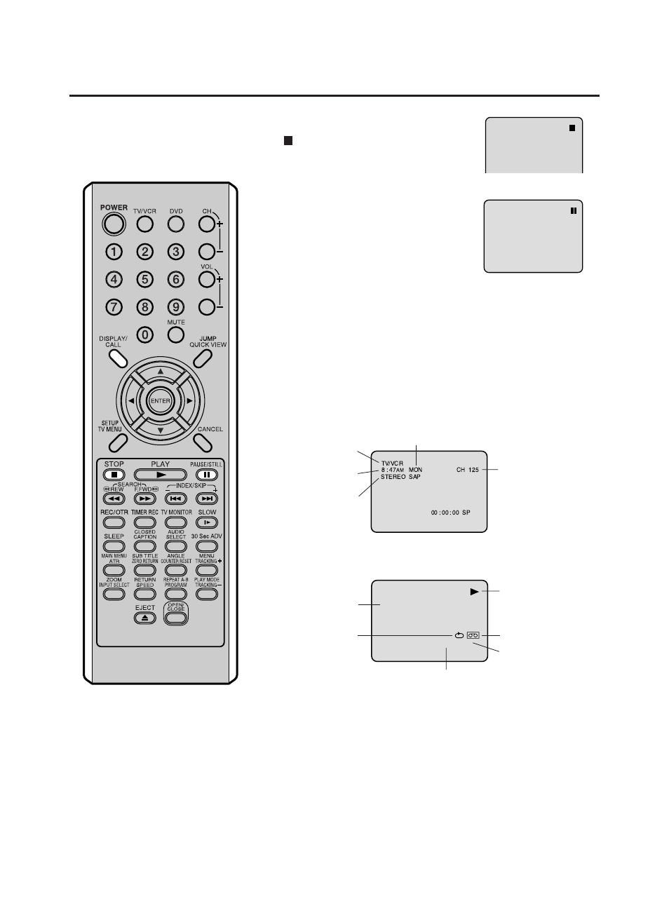 Recording a tv program, Continued) | RCA TruFlat 20F500TDV User Manual | Page 36 / 64