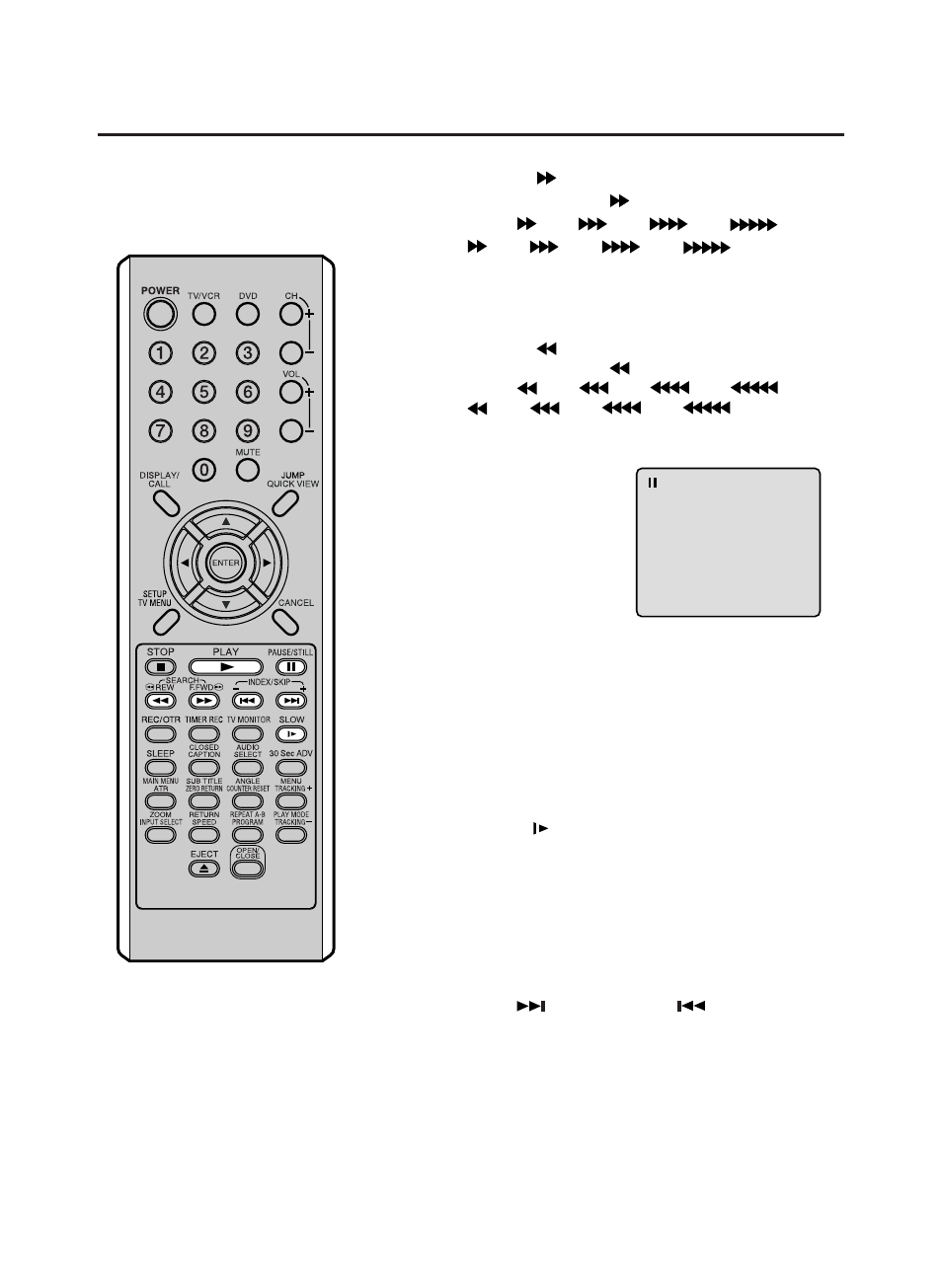 46 special playback | RCA TruFlat 20F500TDV User Manual | Page 46 / 64