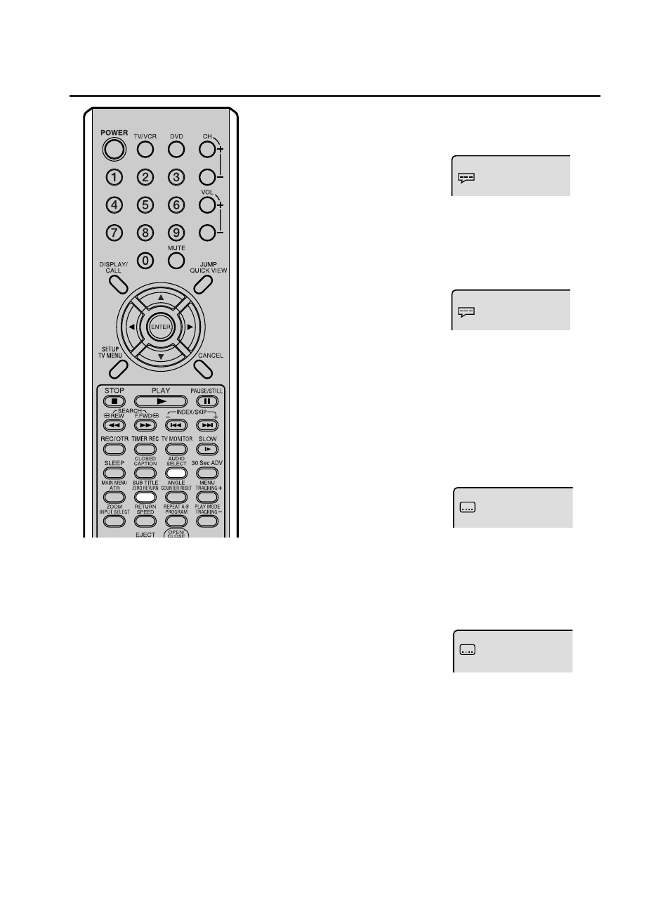 Changing soundtrack language / subtitles | RCA TruFlat 20F500TDV User Manual | Page 50 / 64