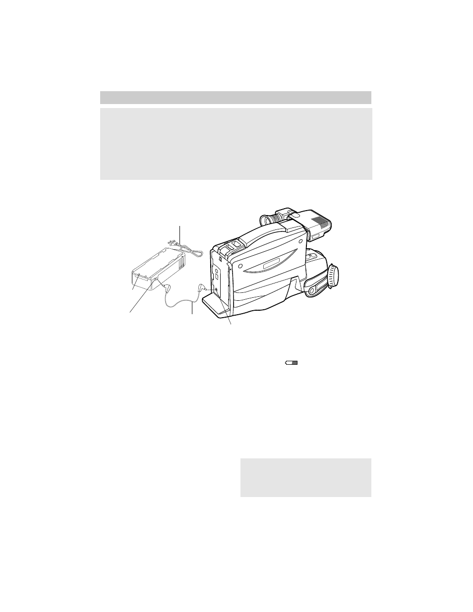 Powering the camcorder, Using the adapter/charger | RCA CC432 User Manual | Page 12 / 64